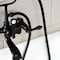 Kingston Brass AE51T0 7-Inch Adjustable Wall Mount Tub Faucet with Hand Shower, Matte Black AE51T0 - alternate 6